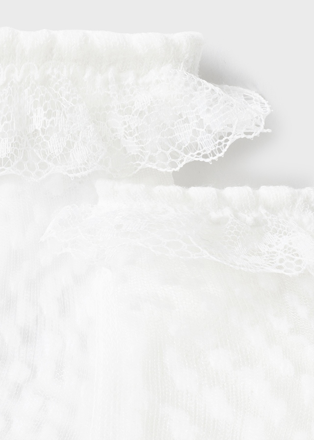 Dievčenské ponožky - MYRL - ruffle