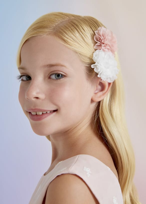 Sponky do vlasov - Abel&Lula - White-Pink