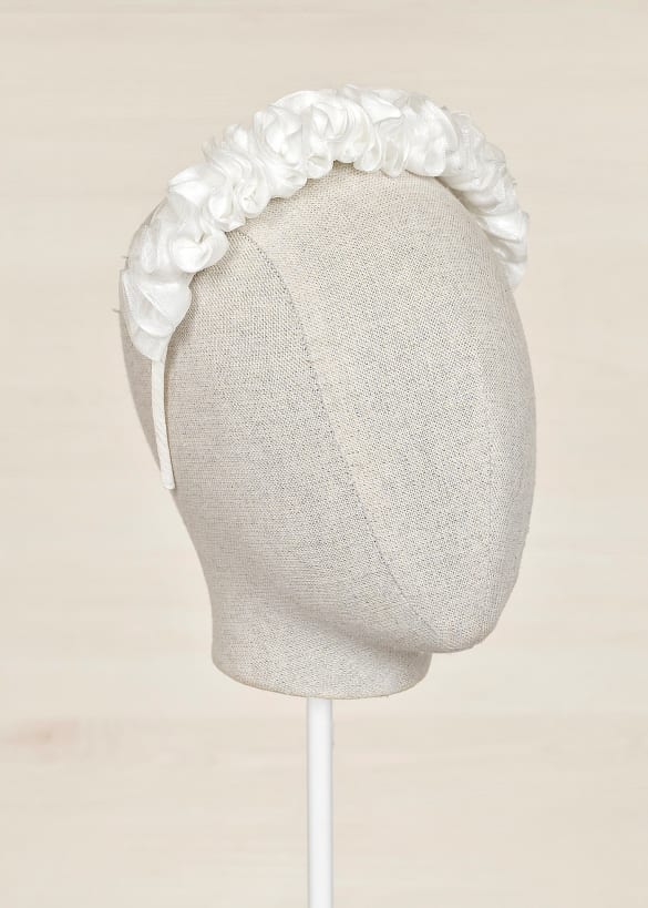 Dievčenská čelenka - Abel&Lula - Headband - White