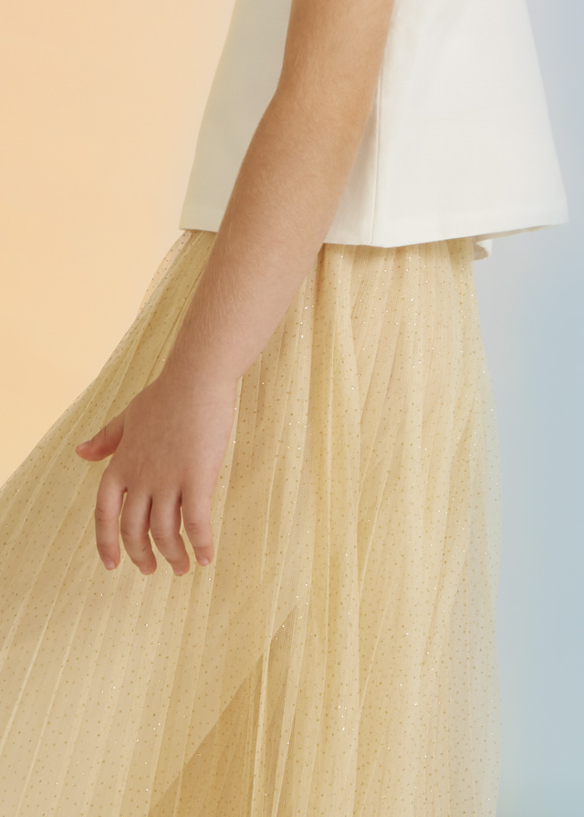 Dievčenské nohavice - Abel & Lula - Pleated tulle CULOTTE