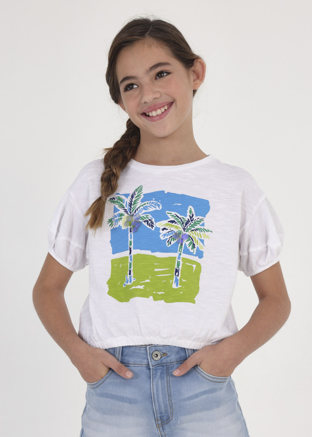 Dievčenské tričko s krátkym rukávom - MYRL - ECOFRIENDS