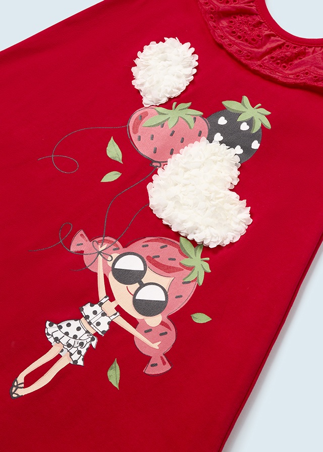 Dievčenské šaty - MYRL - ruffle