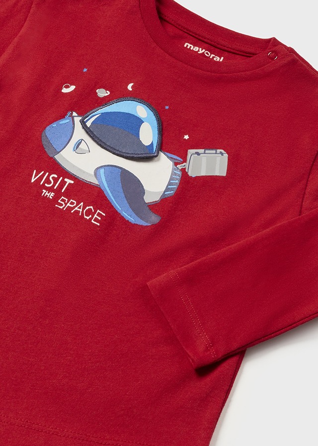 Chlapčenské tričko s dlhým rukávom - MYRL - Space