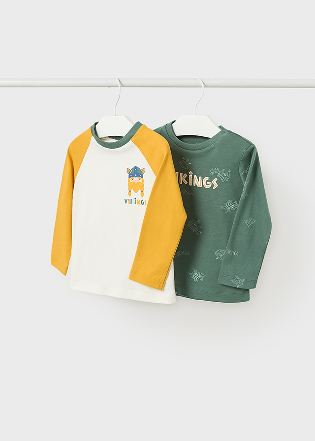 Chlapčenské tričko s dlhým rukávom - MYRL - Vikings - 2set