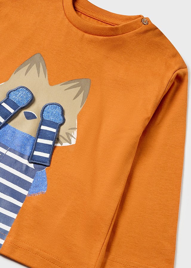 Chlapčenské tričko s dlhým rukávom - MYRL - Peakaboo