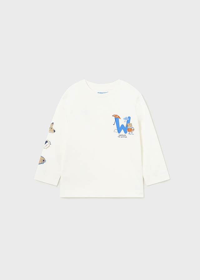 Chlapčenské tričko s dlhým rukávom - MYRL - W