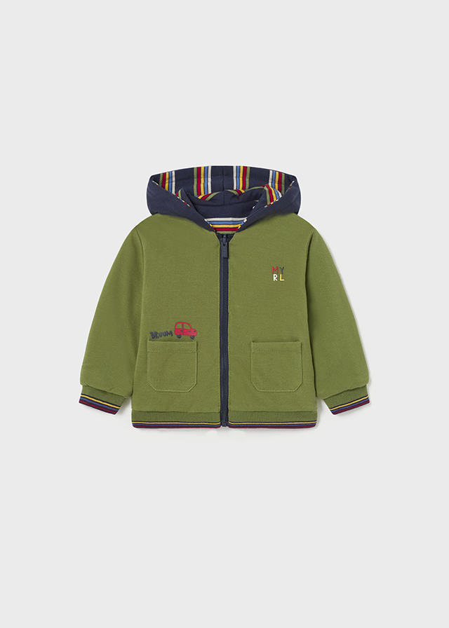 Chlapčenská mikina obojstranná - MYRL - reversible hoodie