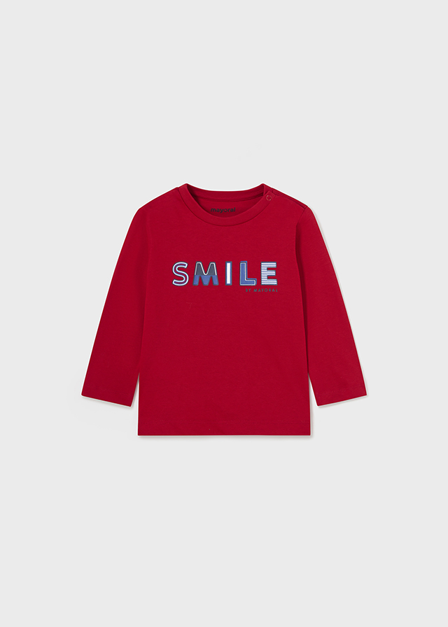 Chlapčenské tričko s dlhým rukávom - MYRL - smile