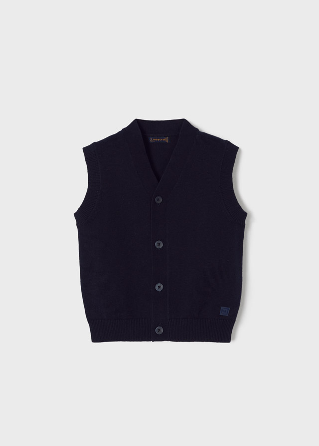 Chlapčenská vesta pletená - MYRL - knit