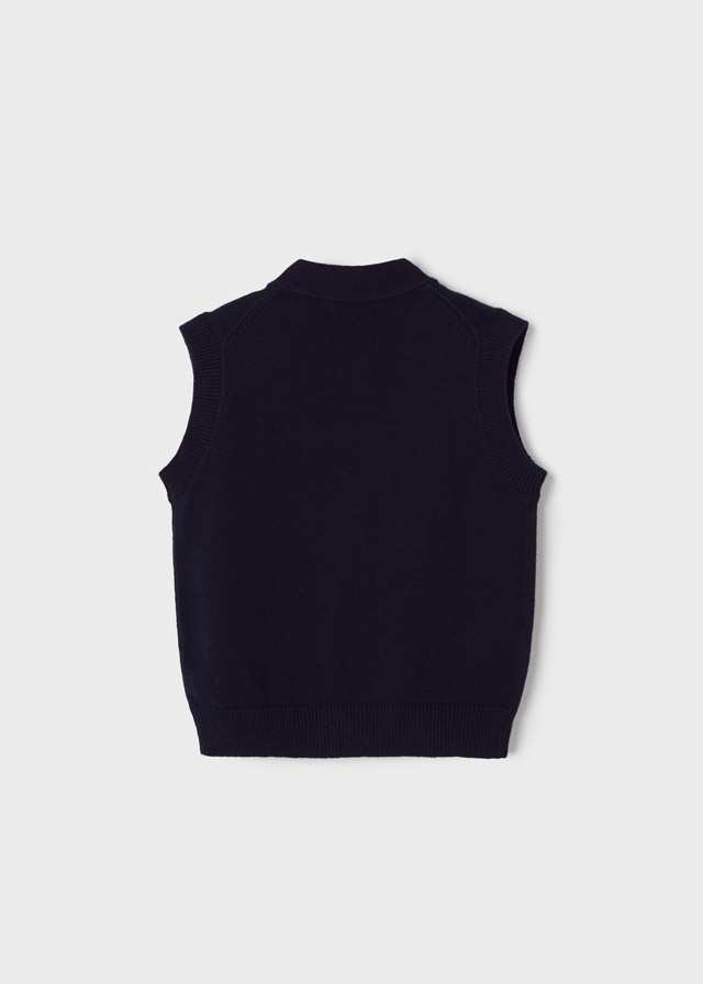 Chlapčenská vesta pletená - MYRL - knit