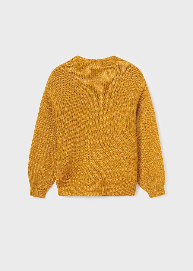 Dievčenský pulóver pletený - MYRL - knit