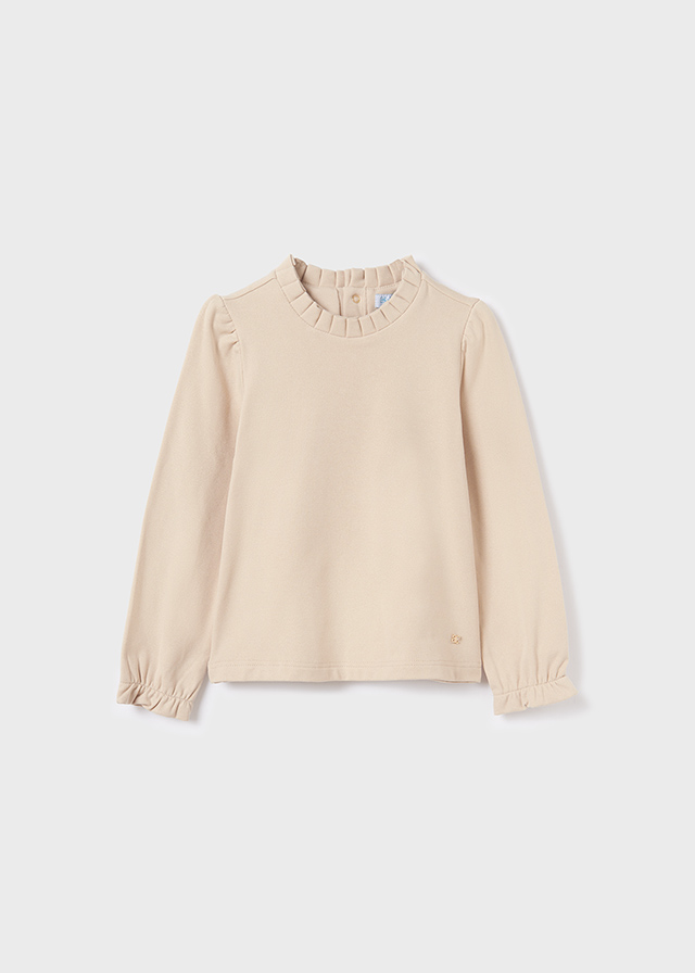 Dievčenské tričko - Abel & Lula - Glitter Mock Neck Top