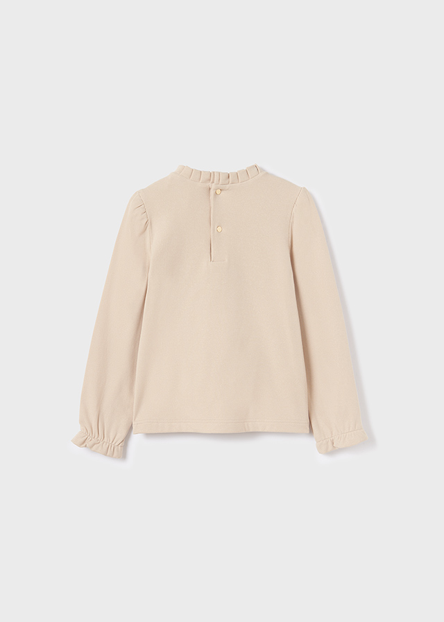 Dievčenské tričko - Abel & Lula - Glitter Mock Neck Top