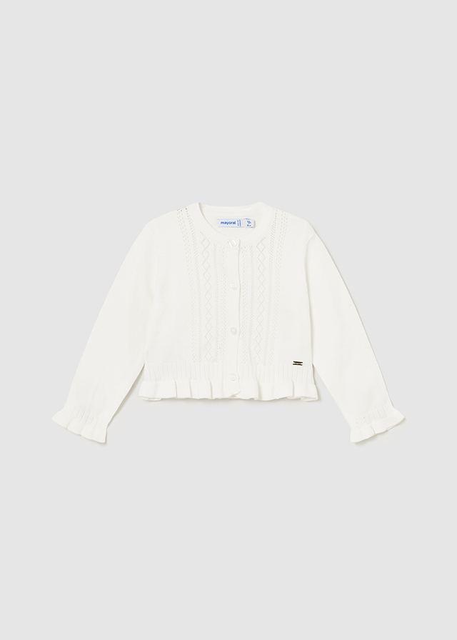 Dievčenský sveter pletený - MYRL - knit cardigan