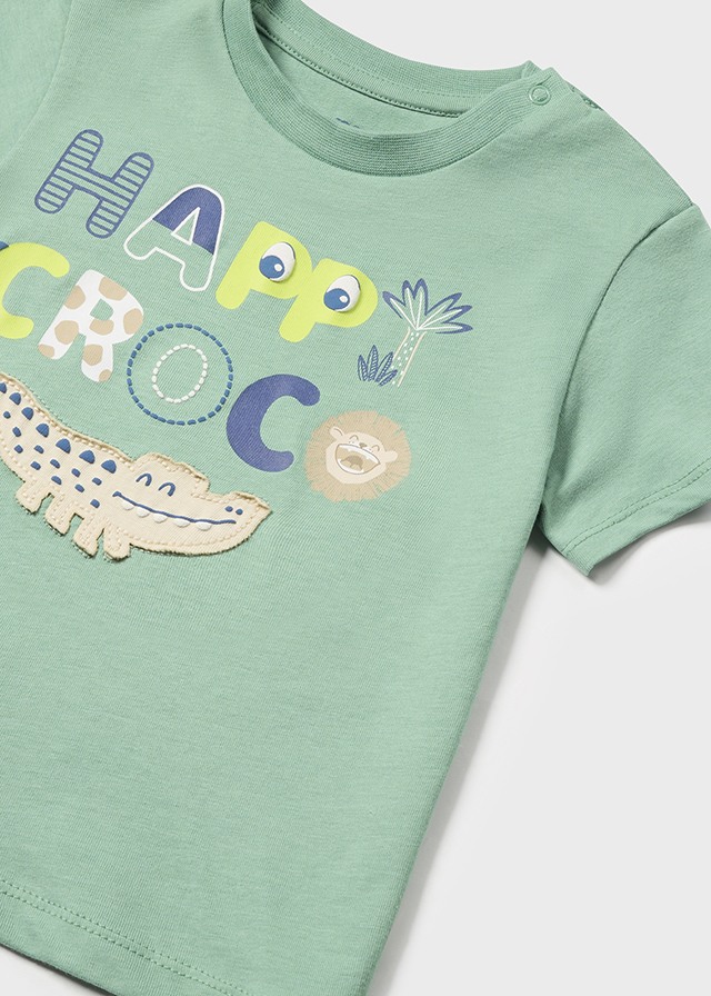Chlapčenské tričko s krátkym rukávom - MYRL - croco