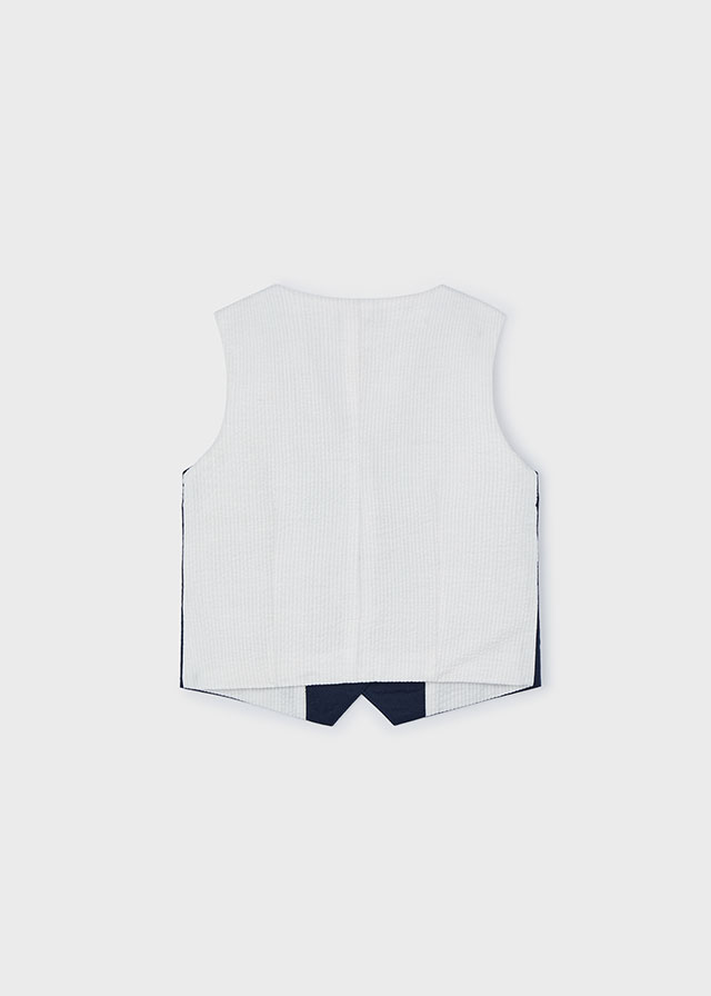 Chlapčenská vesta - MYRL - linen