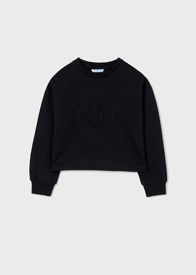 Dievčenský pulóver - MYRL - drop shoulder