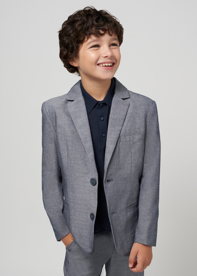 Chlapčenské sako - MYRL - linen blazer