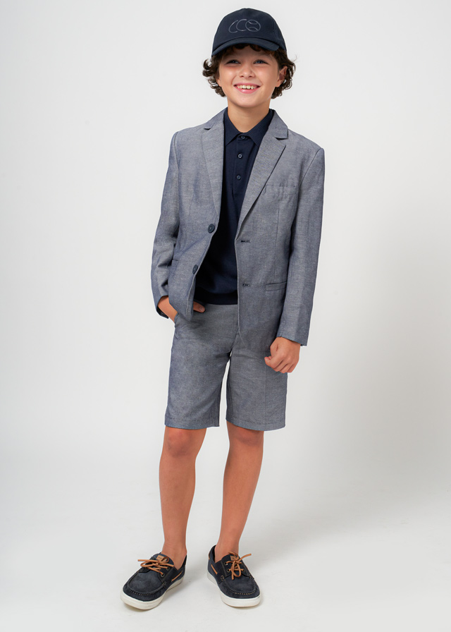Chlapčenské sako - MYRL - linen blazer
