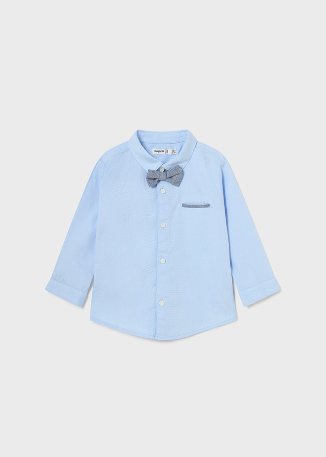 Chlapčenská košeľa s dlhým rukávom - MYRL - bow tie
