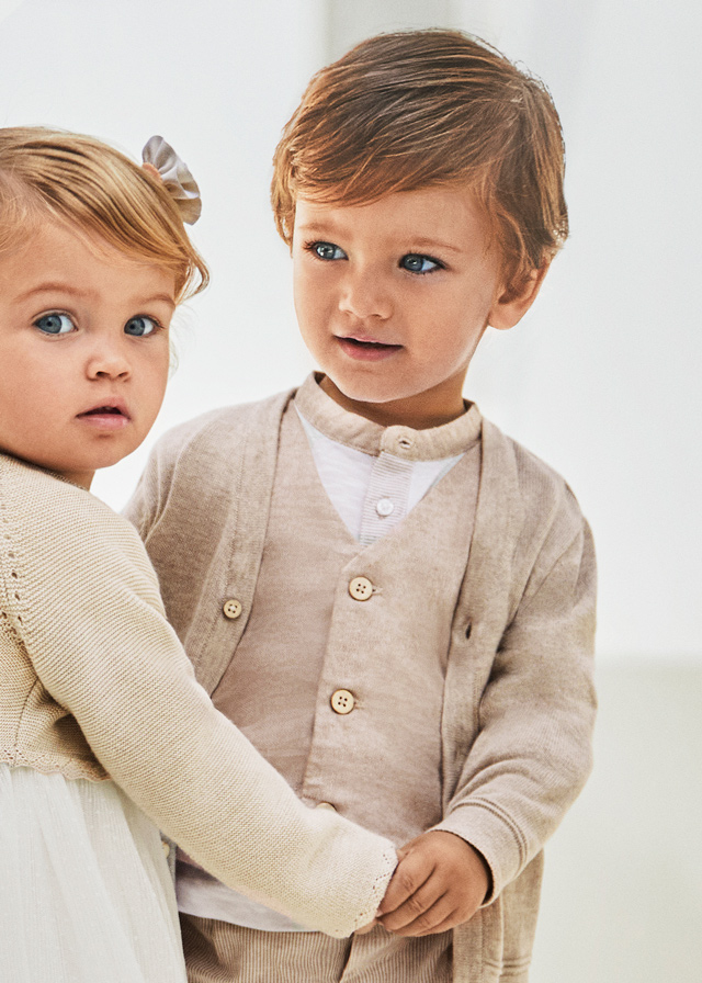 Chlapčenská vesta - MYRL - linen