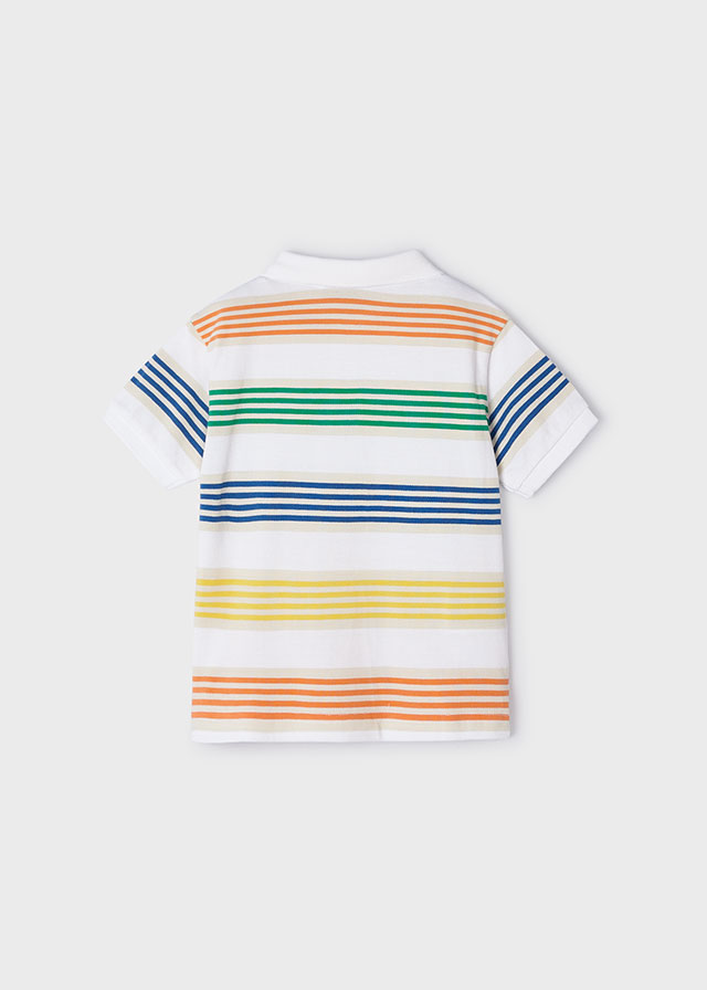 Chlapčenská polokošeľa s krátkym rukávom - MYRL - striped