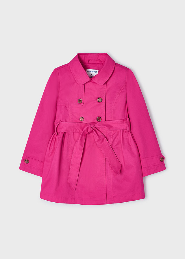 Dievčenský kabát prechodný - MYRL - belted