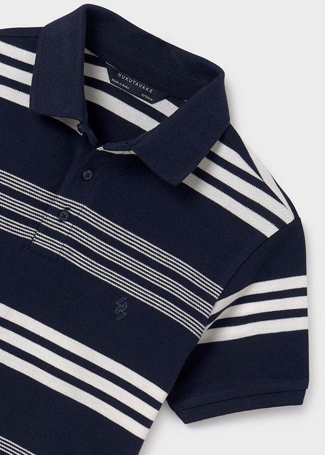 Chlapčenská polokošeľa s krátkym rukávom - MYRL - striped