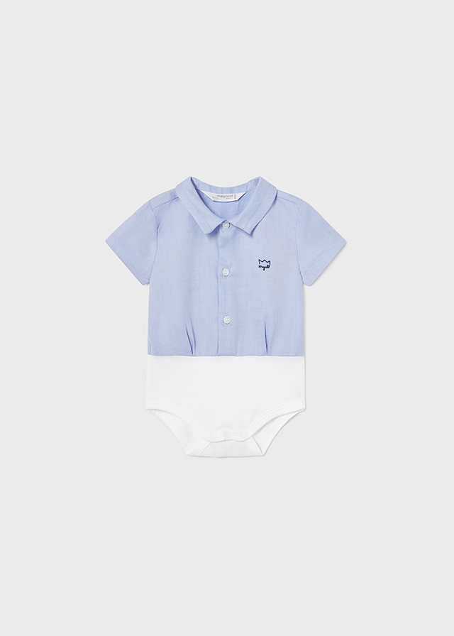 Chlapčenská body-košeľa s krátkym rukávom - MYRL - NB class