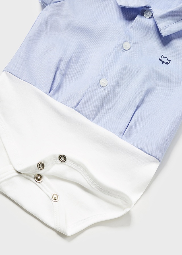 Chlapčenská body-košeľa s krátkym rukávom - MYRL - NB class