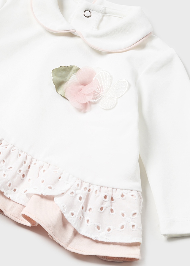 Dievčenská súprava - MYRL - 2-set - Newborn Flower Set Better Cotton