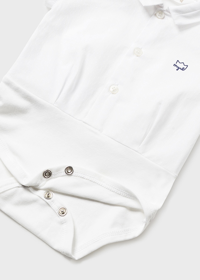 Chlapčenská body-košeľa s krátkym rukávom - MYRL - NB class