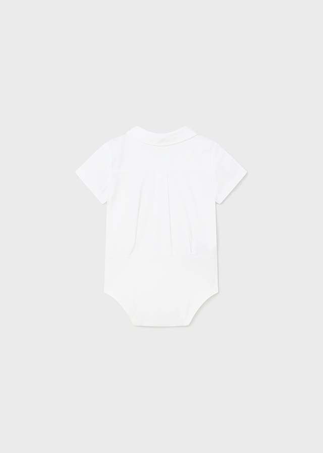 Chlapčenská body-košeľa s krátkym rukávom - MYRL - NB class