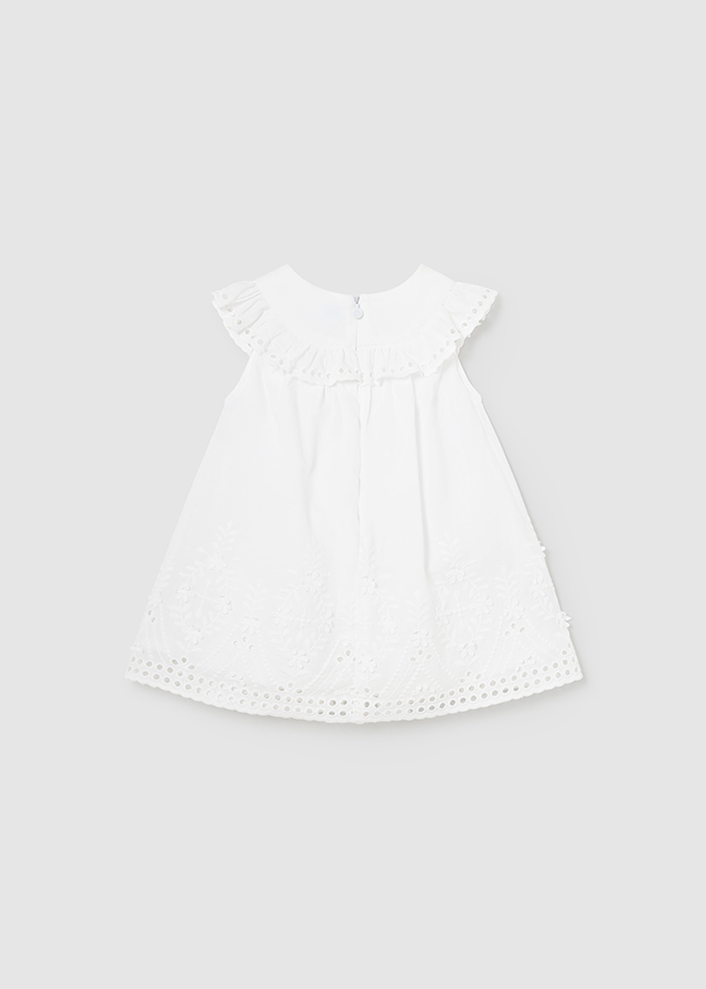 Dievčenské šaty - MYRL - Embroidered Poplin Dress