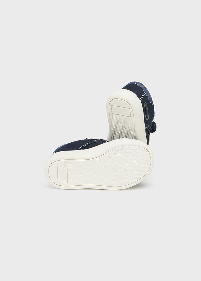 Chlapčenská vychádzková obuv - MYRL - Baby Sporty Boat Shoe