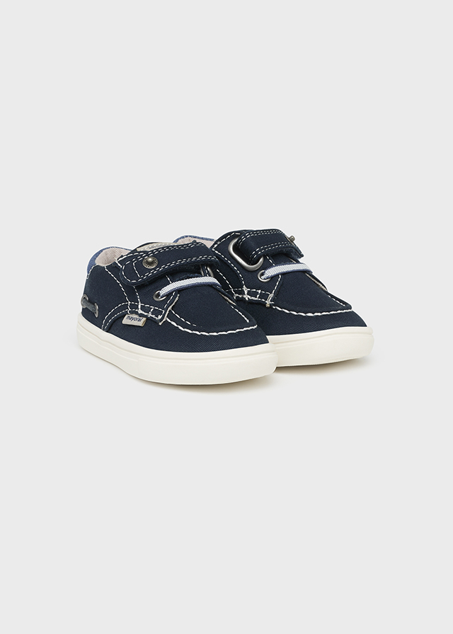 Chlapčenská vychádzková obuv - MYRL - Baby Sporty Boat Shoe