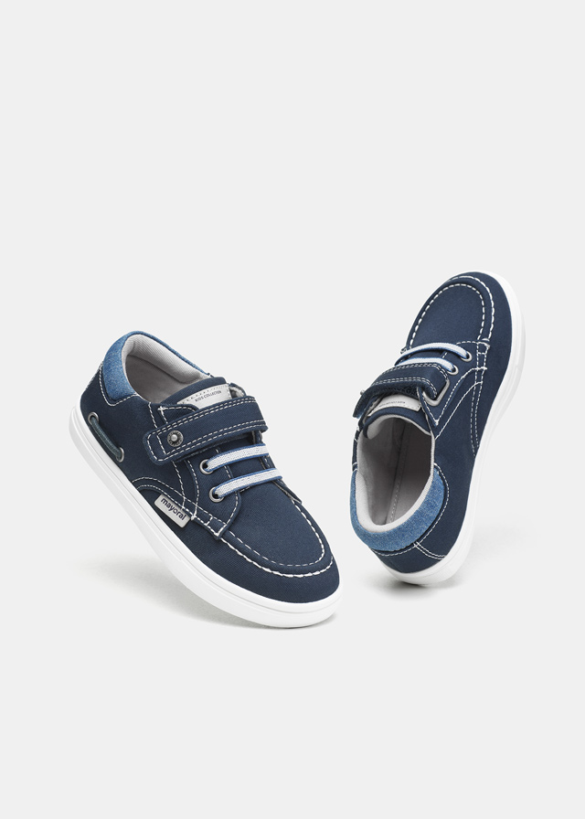 Chlapčenská vychádzková obuv - MYRL - Sporty Boat Shoe