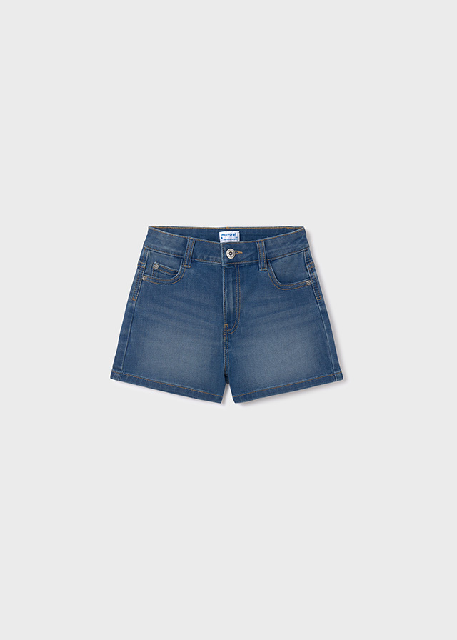 Dievčenské nohavice riflové krátke - MYRL - Girl Denim Shorts Ecowash