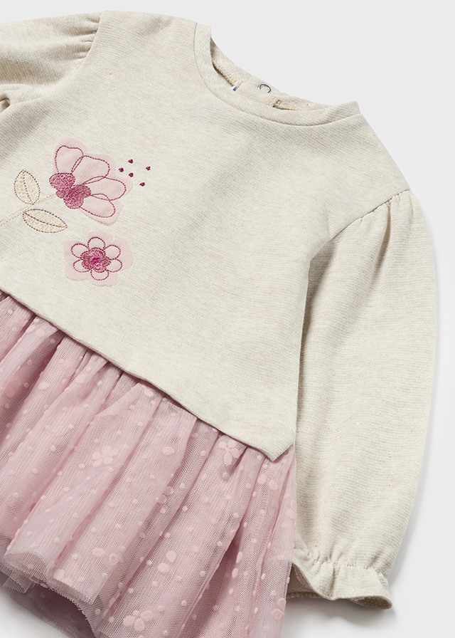 Dievčenské šaty - MYRL - Baby Combined Tulle Dress