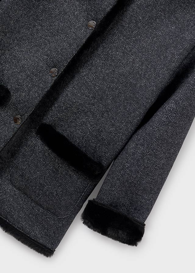 Dievčenský kabát na prechodné obdobie - MYRL - Double Breasted Coat