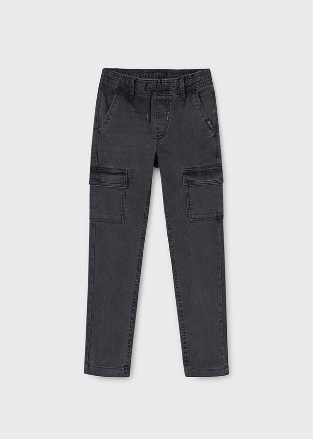 Chlapčenské  nohavice - MYRL - Denim Cargos