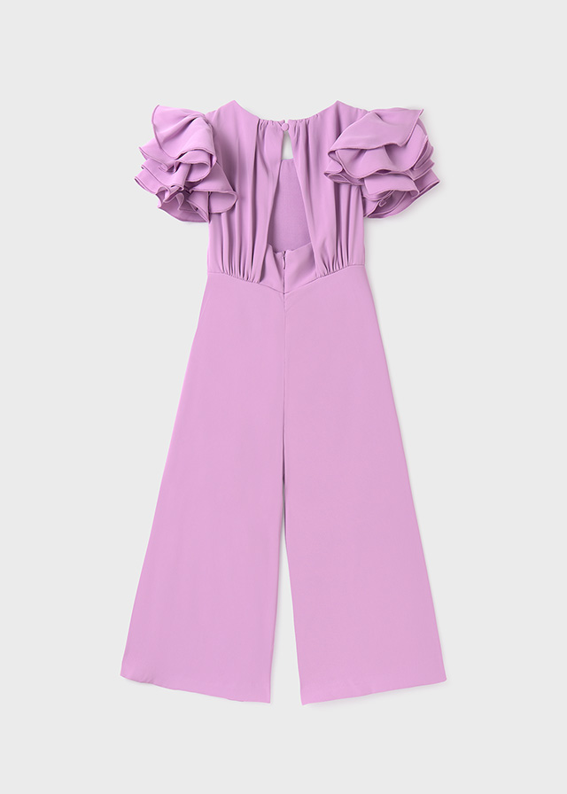 Dievčenský overal  - Abel&Lula - Crepe Flowy Jumpsuit