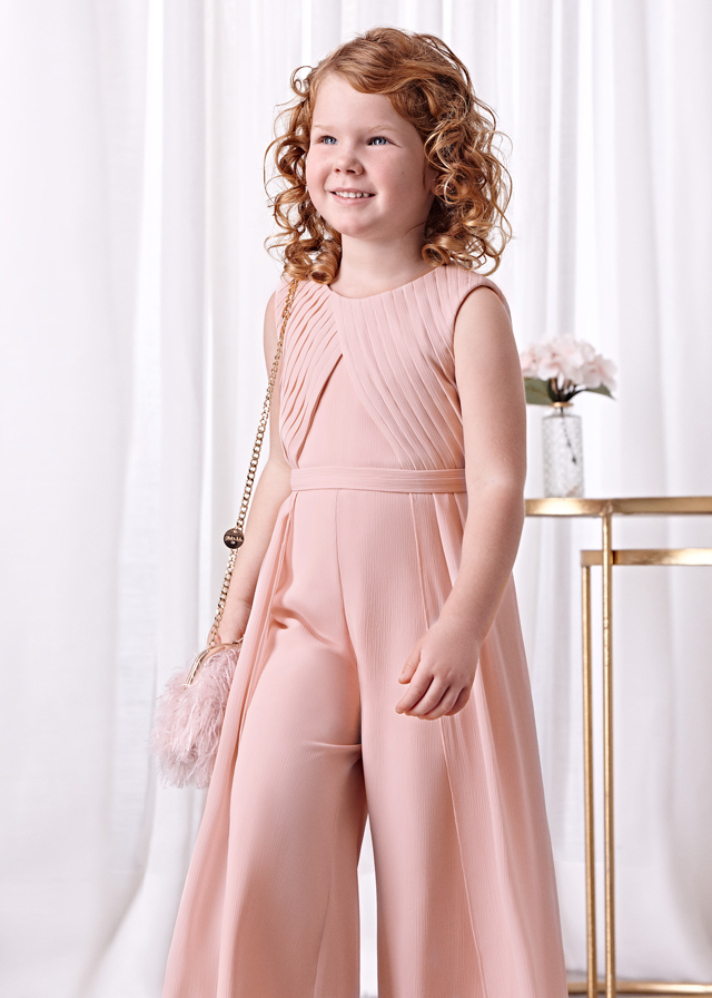 Dievčenský overal  - Abel&Lula - Chiffon Jumpsuit