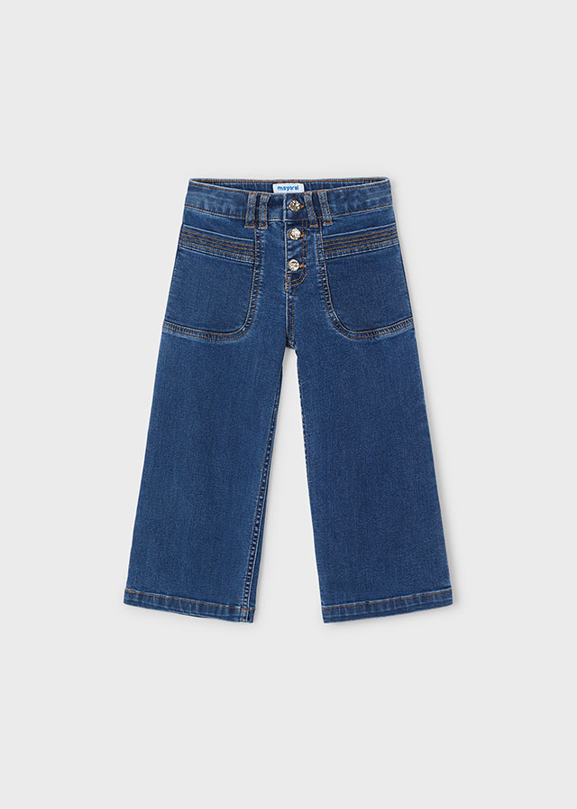 Dievčenské nohavice riflové - MYRL - Wide Leg Jeans