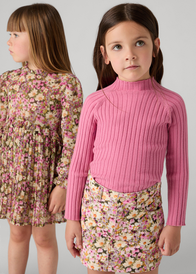 Dievčenský roláčik - MYRL - Ribbed Turtleneck