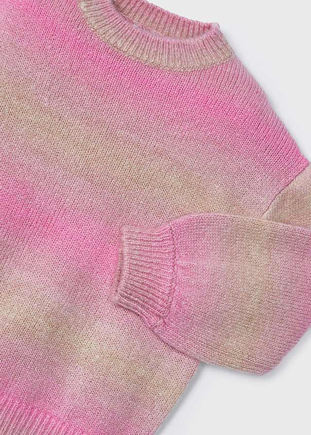 Dievčenský pulóver - MYRL - Gradient Striped Jumper