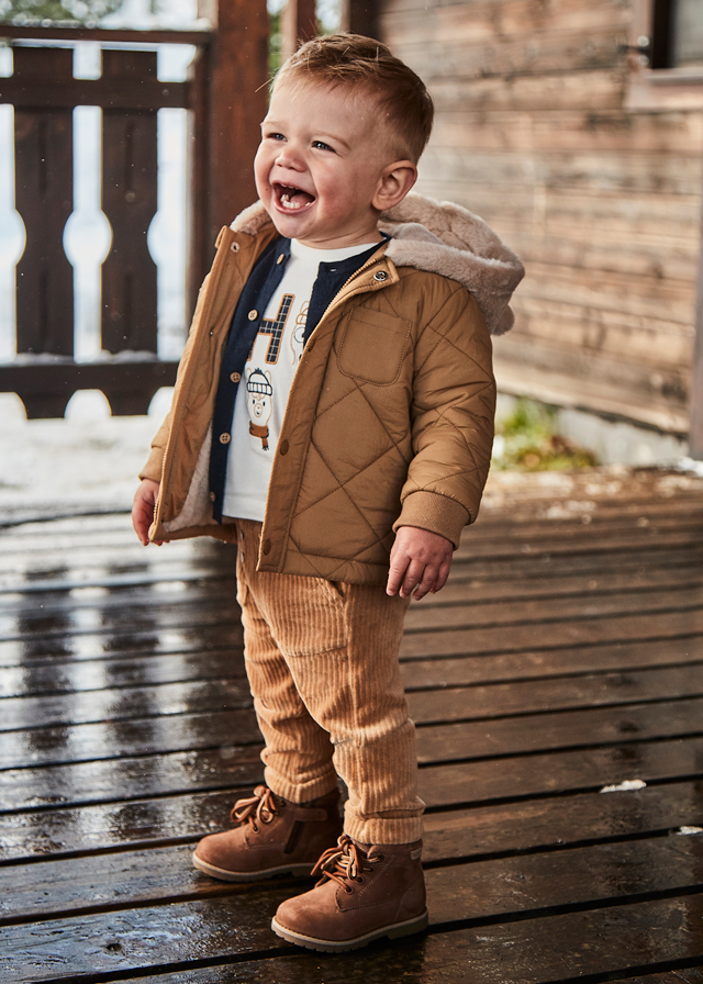 Chlapčenské nohavice - MYRL - Corduroy Jogger Style Trousers