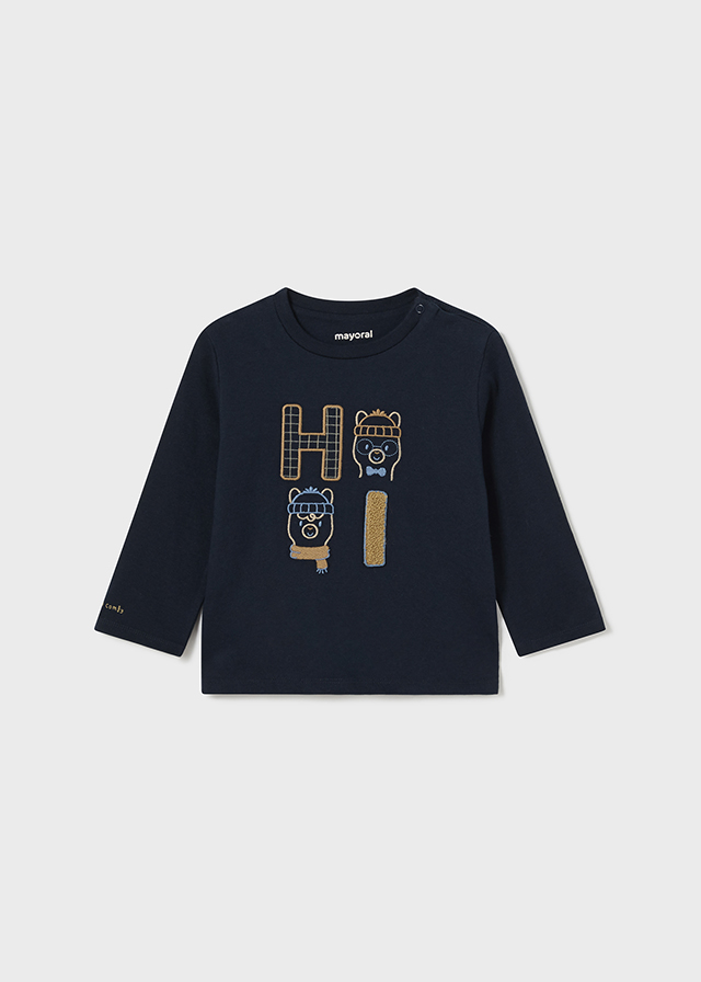 Chlapčenské tričko s dlhým rukávom - MYRL -  Alpaca T-Shirt