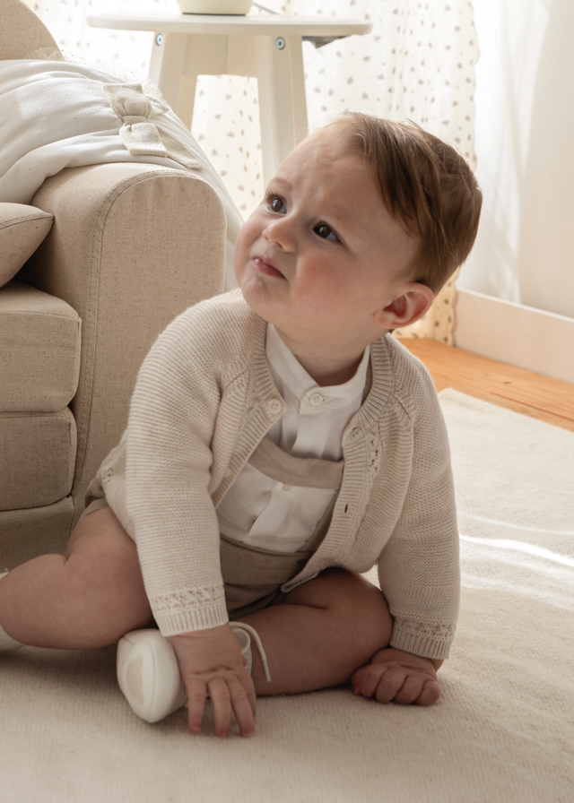 Chlapčenský sveter pletený - MYRL - Newborn Tricot Cardigan