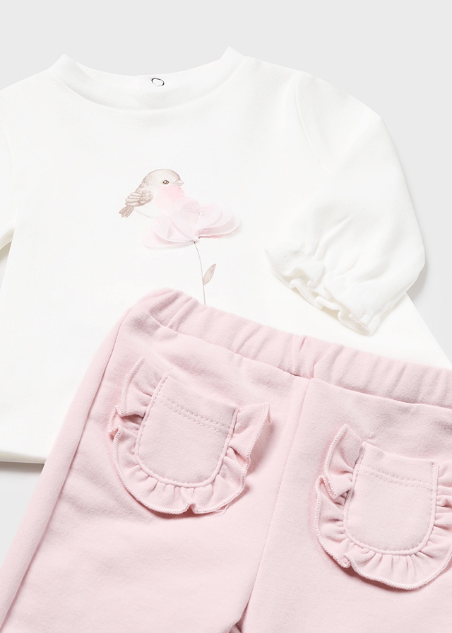 Dievčenská súprava - MYRL - Newborn Girl 3 Piece Set